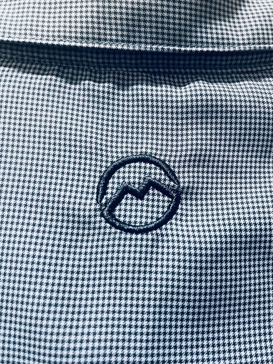 Magellan Outdoors Other - Magellan Outdoors Men's Micro Houndstooth Button-Down Shirt - Navy & White XL